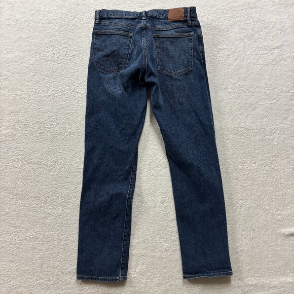 Gap Jeans Mens 32x32 Straight Fit Dark Wash Denim Quality Casual - Picture 1 of 7